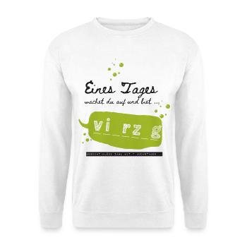 Vierzigster Geburtstag - Unisex Pullover - Weiß - Vorne
