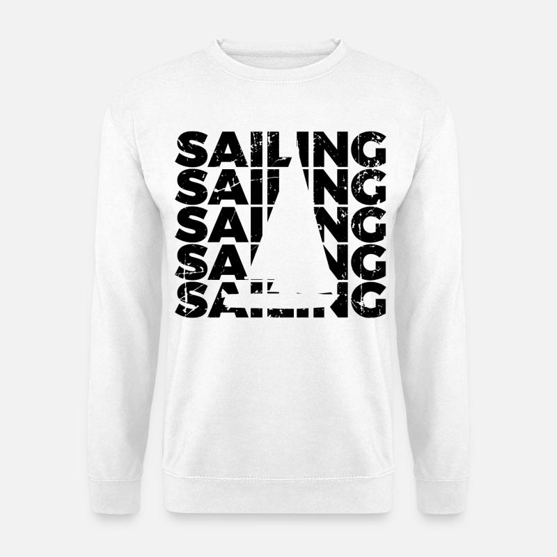 Segeln - Unisex Pullover - Weiß