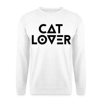 CATLOVER - Unisex Sweatshirt - white - Front