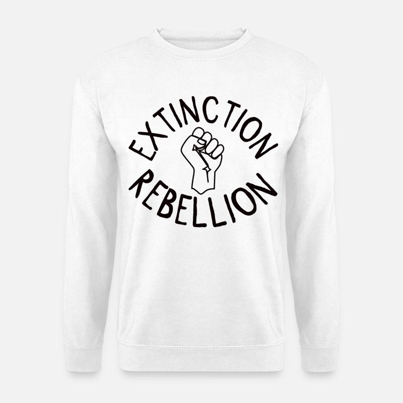 Extinction Rebellion Faust - Unisex Sweatshirt - white