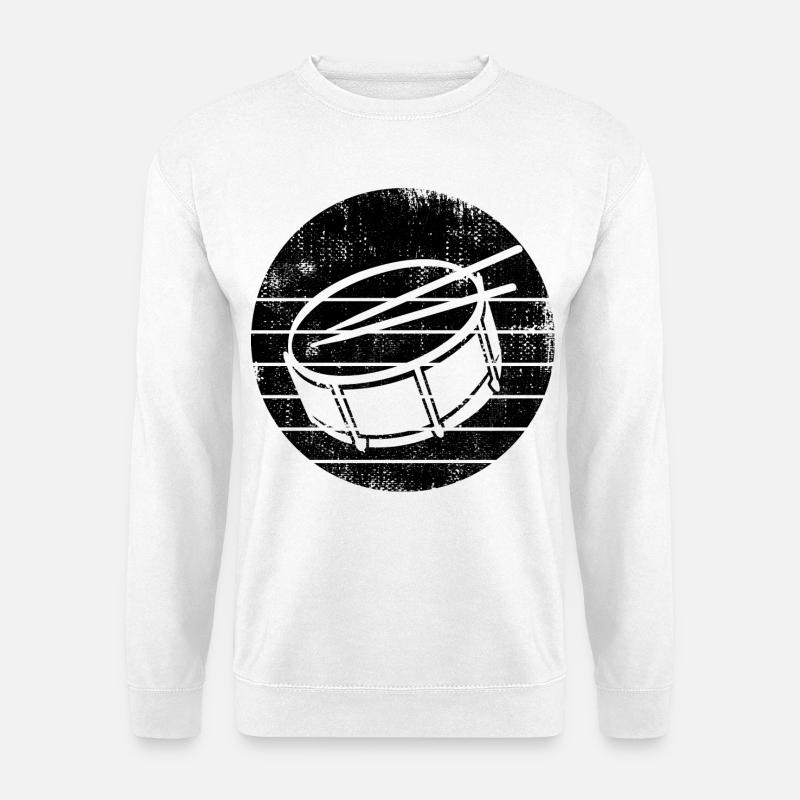 Side drum - Unisex Sweatshirt - white