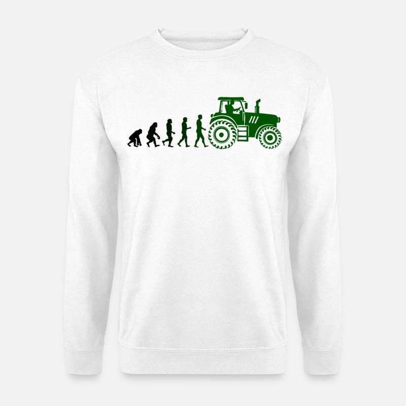 Véhicule utilitaire Farmer Evolution Véhicule Tracteur - Sweat-shirt Unisexe - blanc