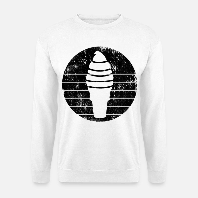 Eistüte - Unisex Pullover - Weiß