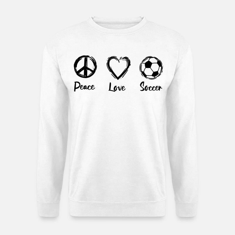 Fußball Motivation - Unisex Pullover - Weiß