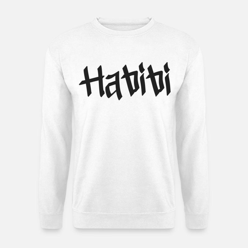 Habibi - Unisex Pullover - Weiß
