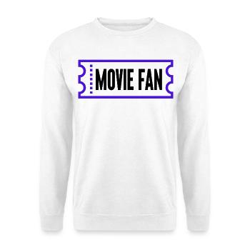Films Regarder Movie Statement Cinema Night Streaming - Sweat-shirt Unisexe - blanc - Devant