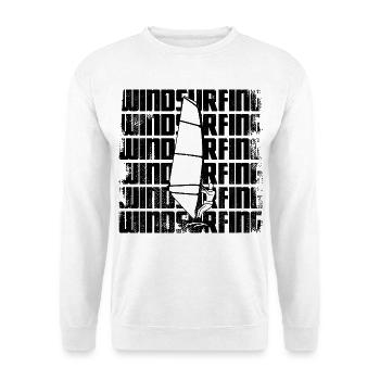 Windsurfers - Unisex Sweatshirt - white - Front