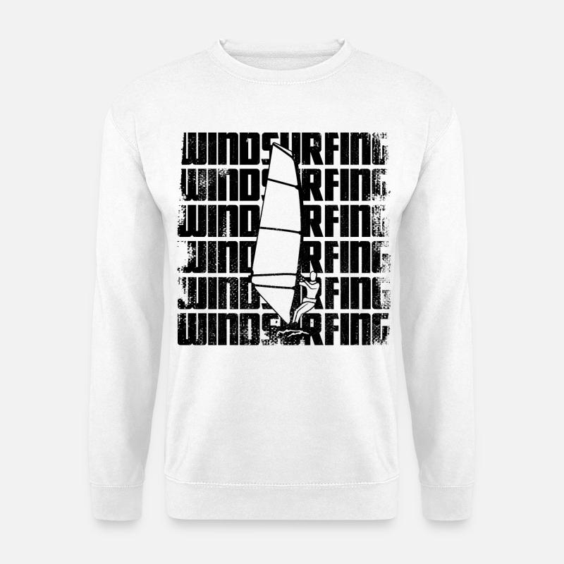 Windsurfer - Unisex Pullover - Weiß
