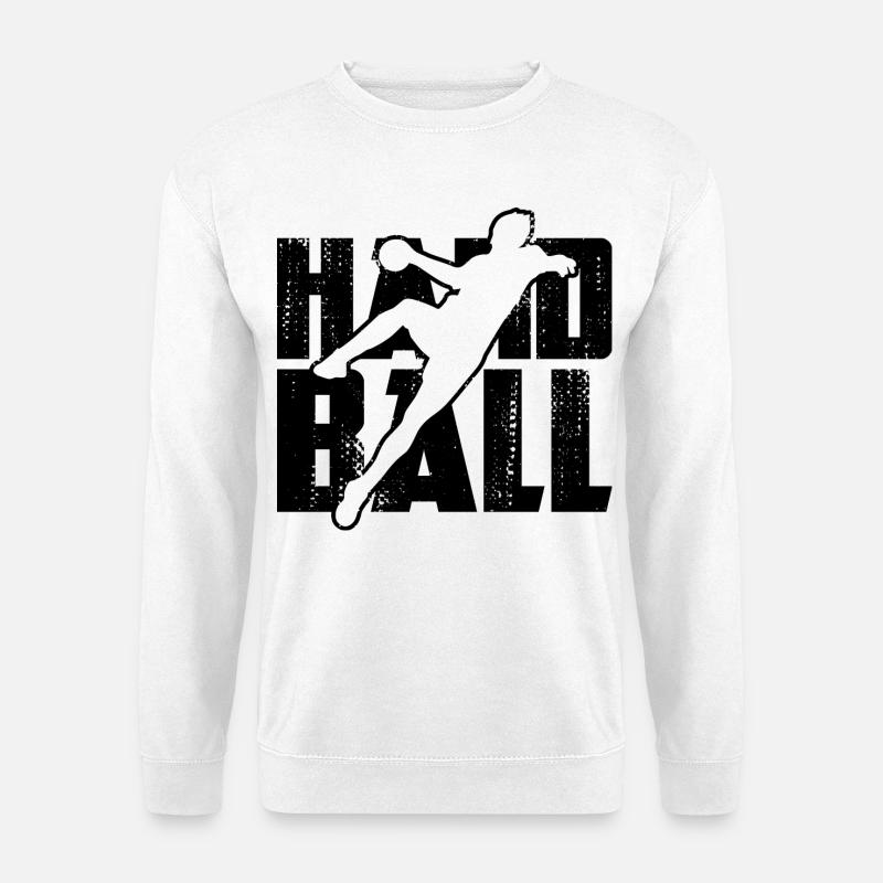 Handball - Unisex Pullover - Weiß