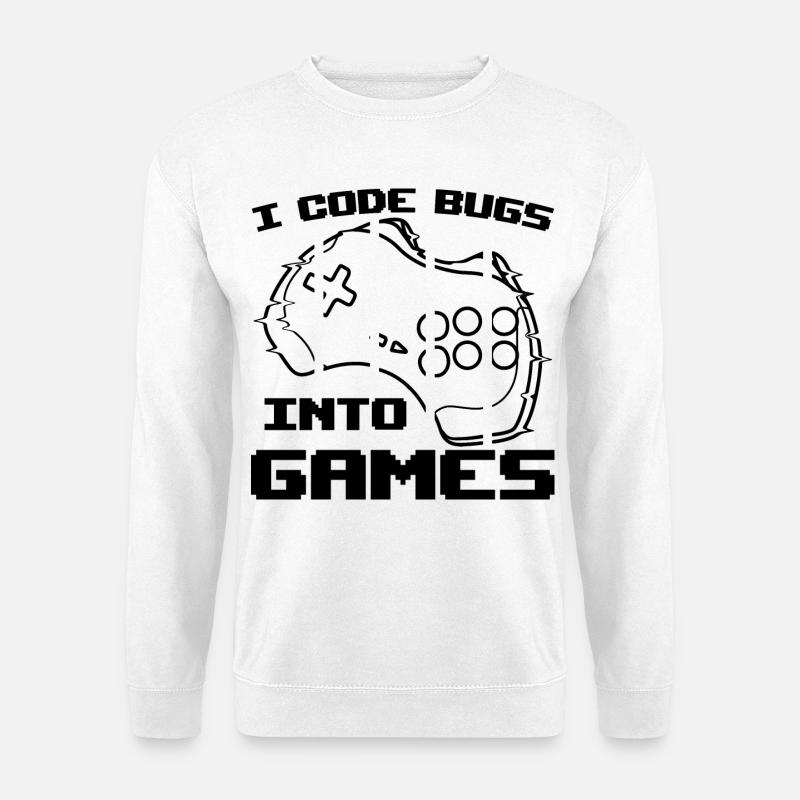 Videospiel Programmierer - Unisex Pullover - Weiß
