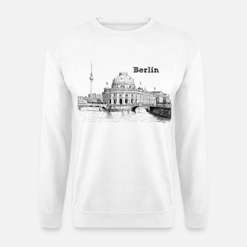Berlin - Unisex Pullover - Weiß