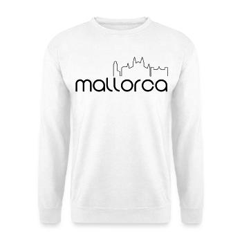 Majorque - Sweat-shirt Unisexe - blanc - Devant