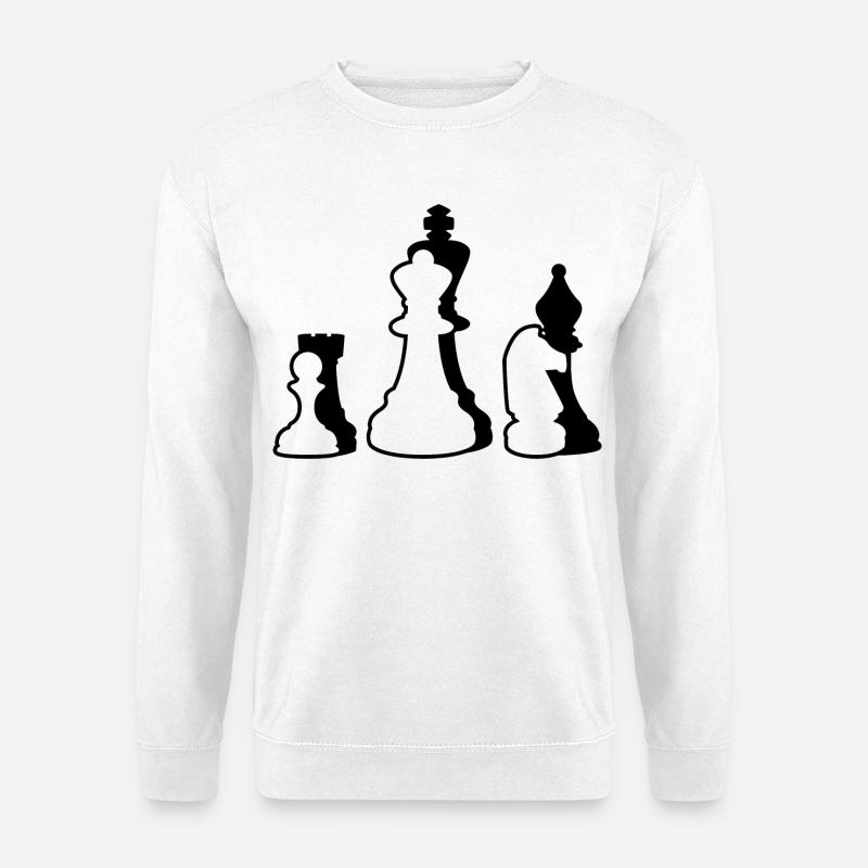 Schachspiel - Unisex Pullover - Weiß