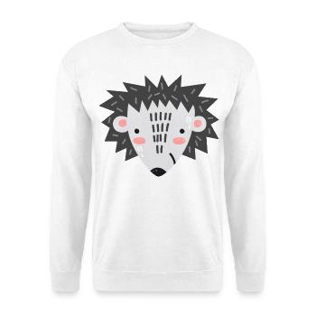 Igel "Max" - Unisex Pullover - Weiß - Vorne