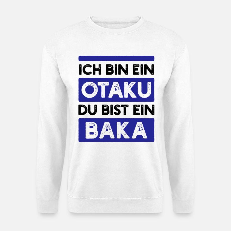 Déclaration japonaise Manga Comic Anime Animation - Sweat-shirt Unisexe - blanc