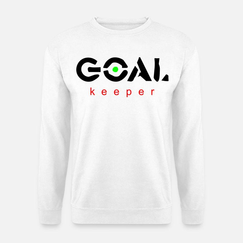 goalkeeper - Unisex Pullover - Weiß