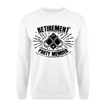 Retirement, Farewell, Retiree, Statement, Freedom - Unisex Sweatshirt - white - Front
