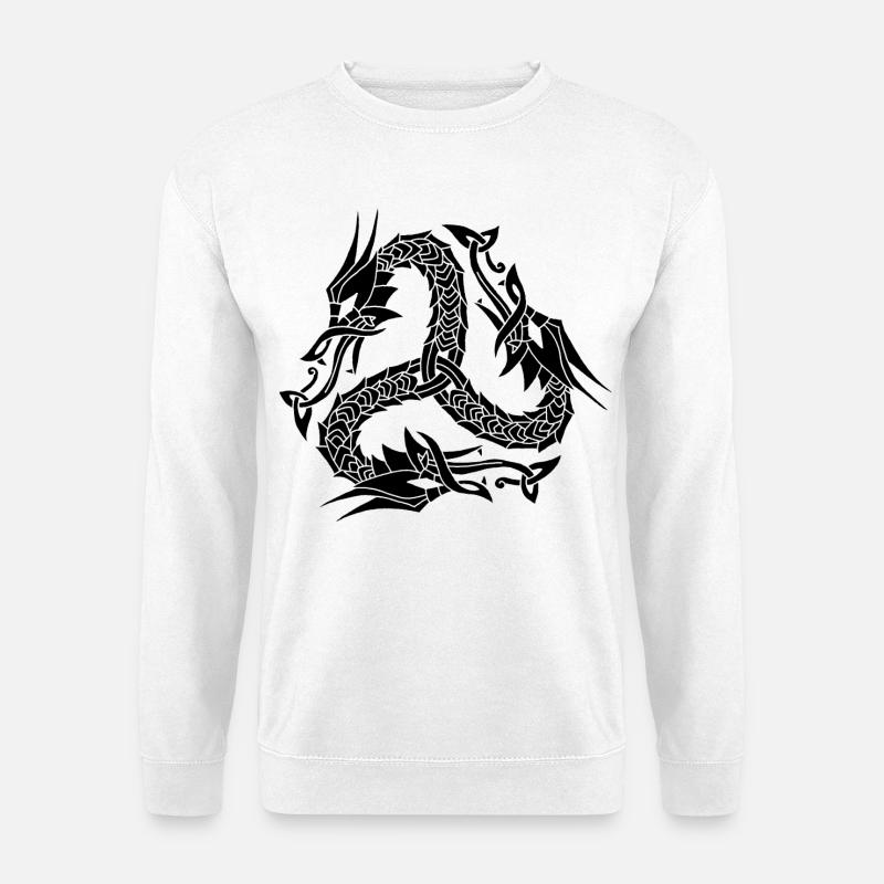 Celtic Black Hydra - Unisex Sweatshirt - white