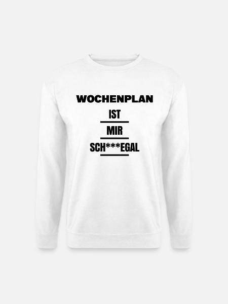 Pensionär Statement Senior Lebensabend Ruhestand - Unisex Pullover - Weiß