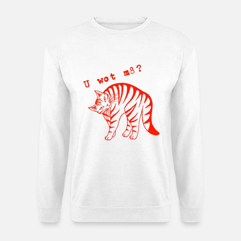 Was meinst du, Kumpel? - Unisex Pullover - Weiß