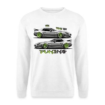 Mon truc, c’est le tuning - Sweat-shirt Unisexe - blanc - Devant