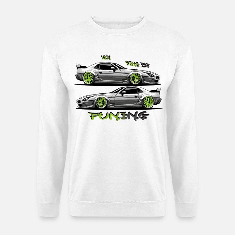 Mein Ding ist Tuning - Unisex Pullover - Weiß