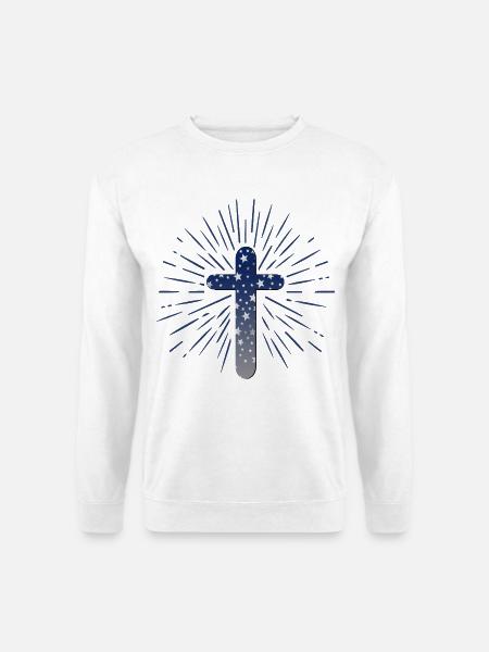 CHRISTLICHER GLAUBE RELIGION - Unisex Pullover - Weiß