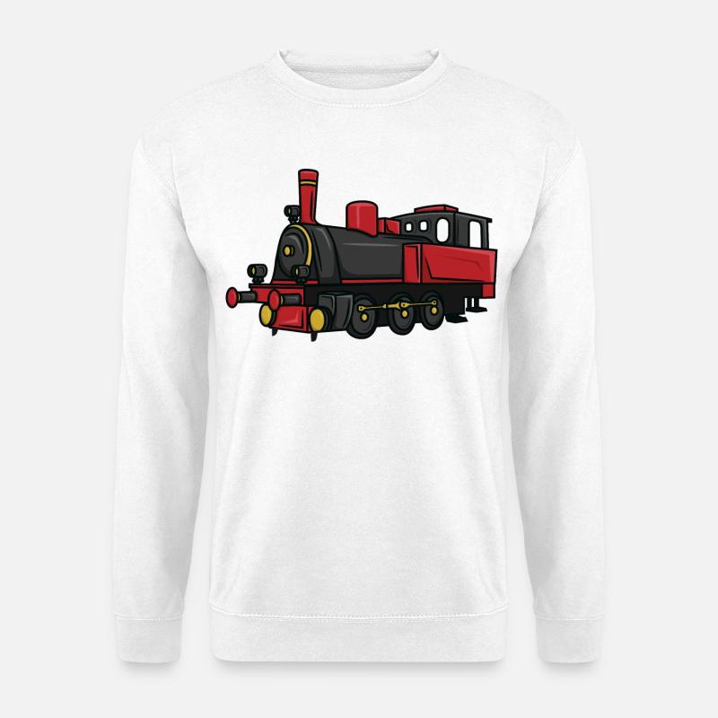 Eisenbahn Kinder - Unisex Pullover - Weiß