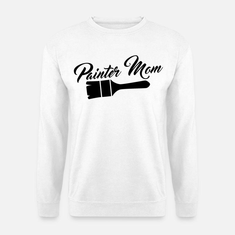 Painter Mom - Unisex Sweatshirt - white