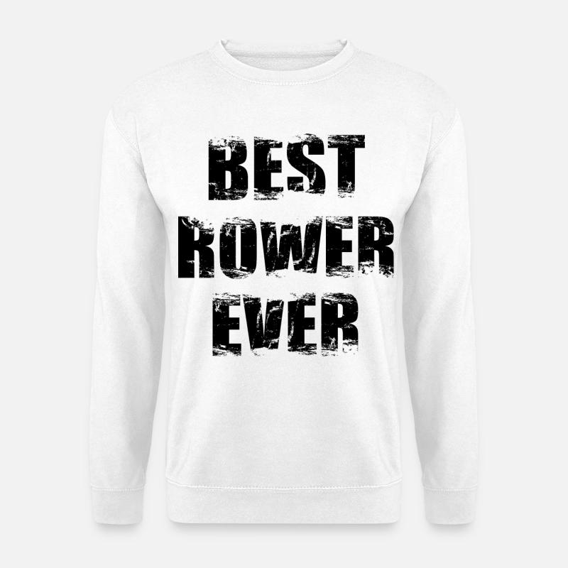 Rower - Unisex Sweatshirt - white