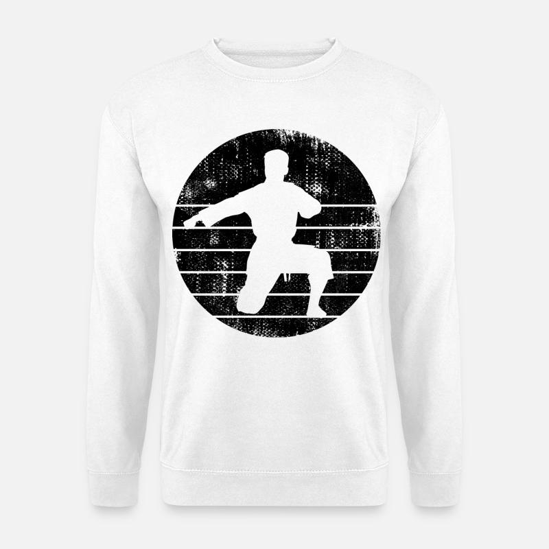 Karateka - Unisex Pullover - Weiß