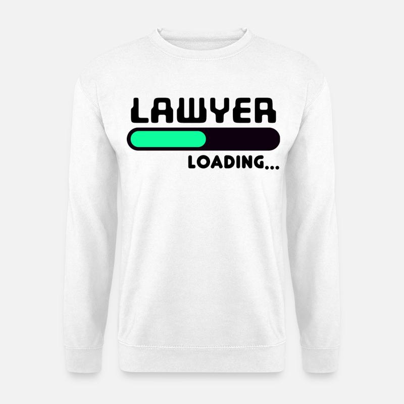 Jurist Beruf Statement Job Karriere Arbeiter - Unisex Pullover - Weiß
