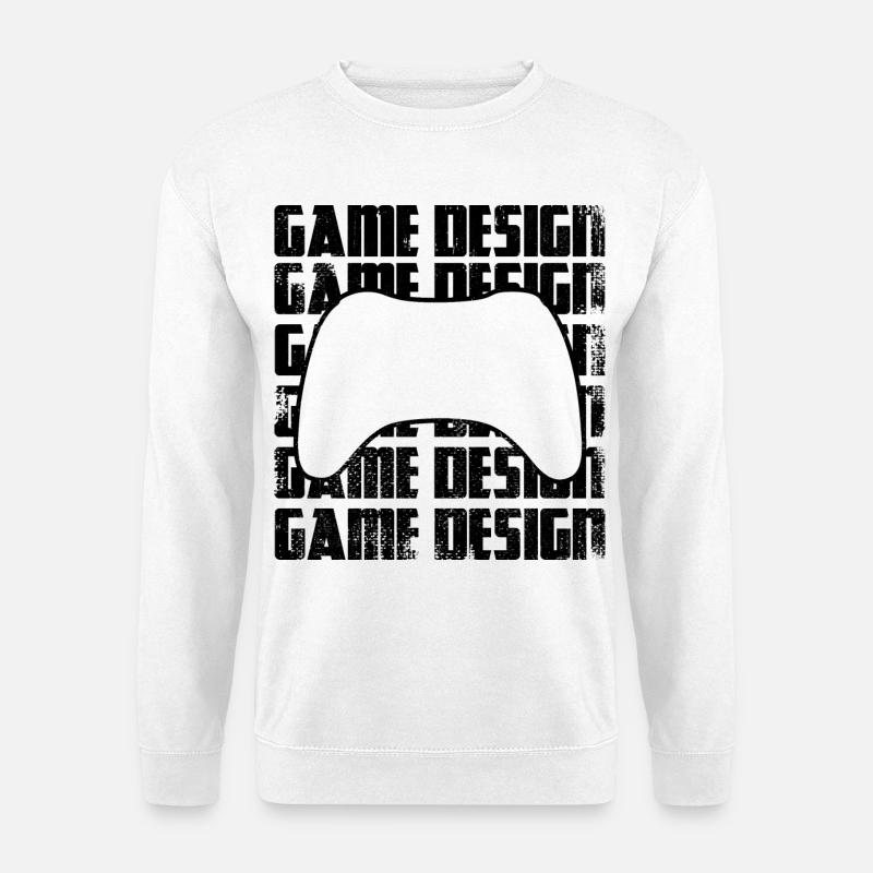 Game Design - Unisex Pullover - Weiß