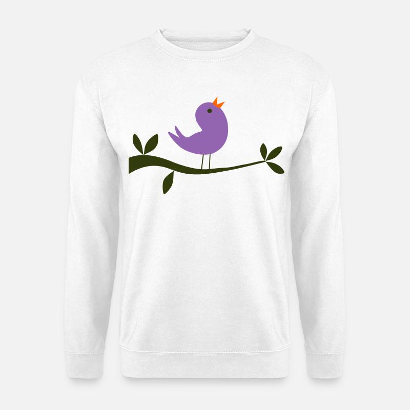 Vogel - Unisex Pullover - Weiß