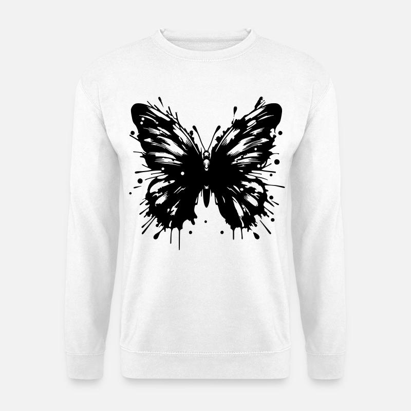 Butterfly - Unisex Sweatshirt - white