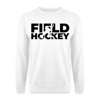 Hockey sur gazon - Sweat-shirt Unisexe - blanc - Devant