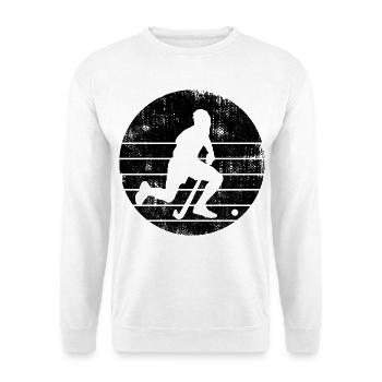 Field Hockey Player - Unisex Sweatshirt - white - Front