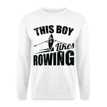 Aviron Enfant - Sweat-shirt Unisexe - blanc - Devant