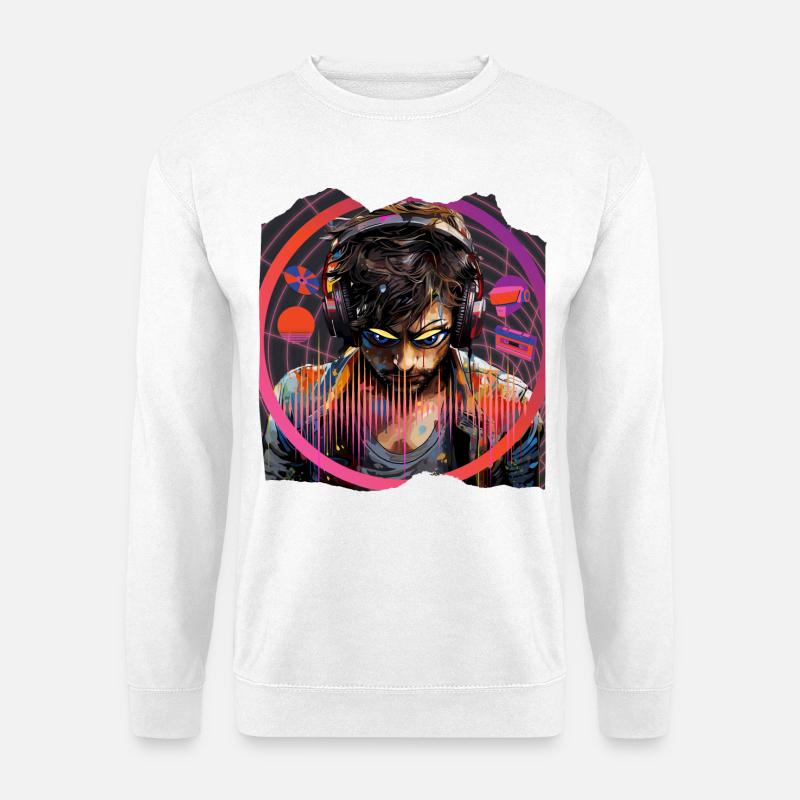 Pop Art Musical - Unisex Pullover - Weiß