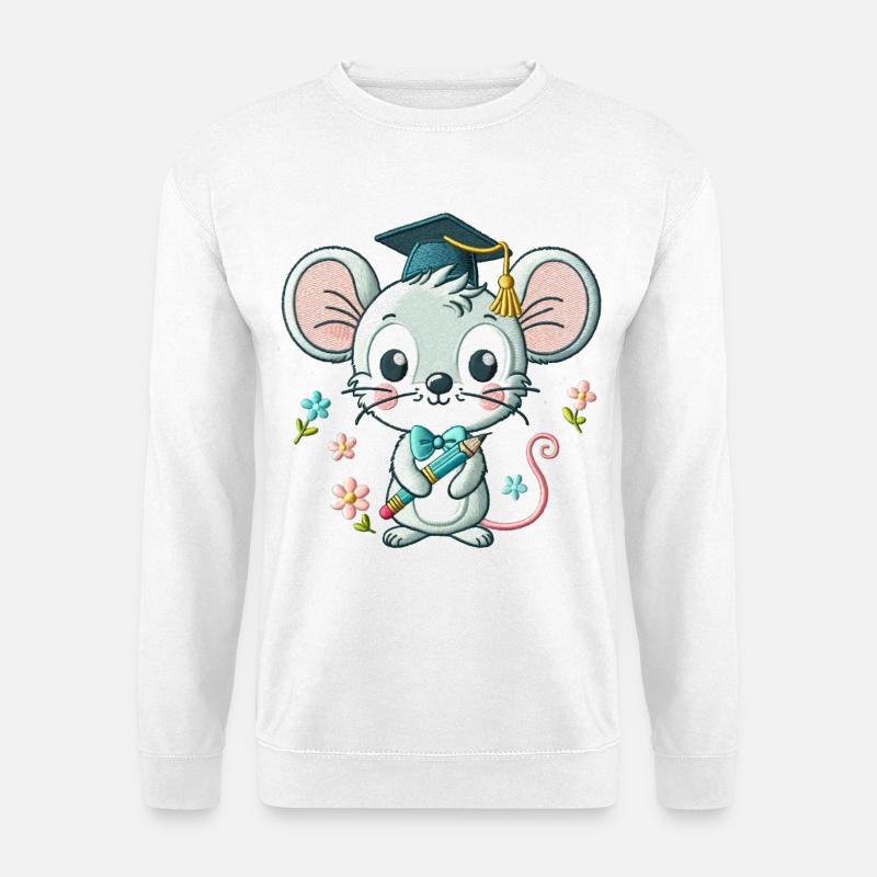 Absolventen Wundermaus - Unisex Pullover - Weiß