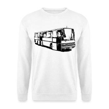 Setra Bus Setra S215 UL - Unisex Pullover - Weiß - Vorne