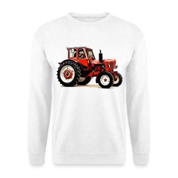 Belarus mts 50 - Unisex Pullover - Weiß - Vorne