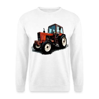 Belarus MTS 550 - Unisex Pullover - Weiß - Vorne