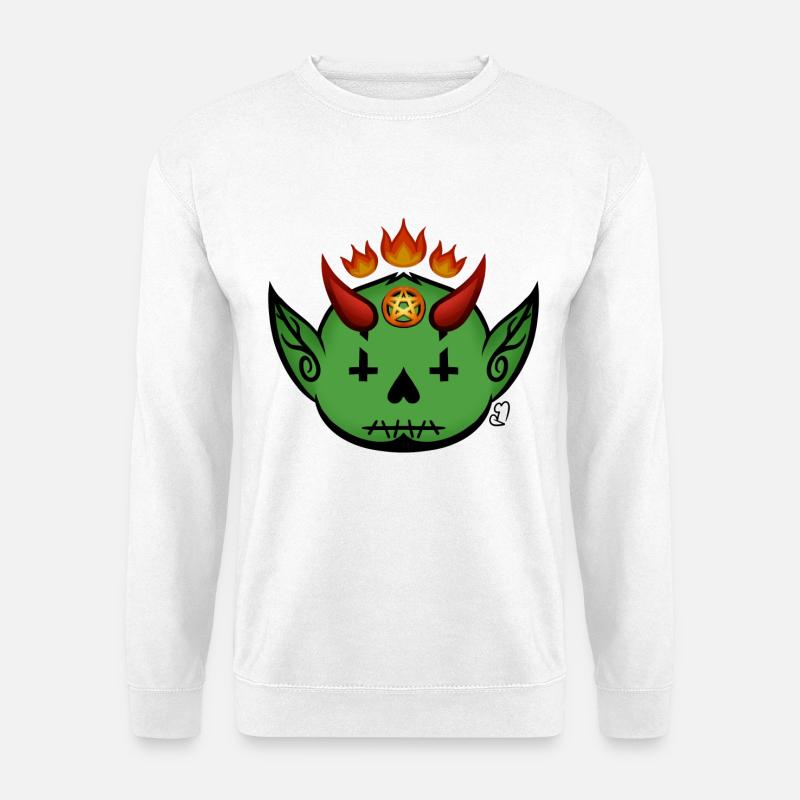 Lumpendämon! - Unisex Pullover - Weiß