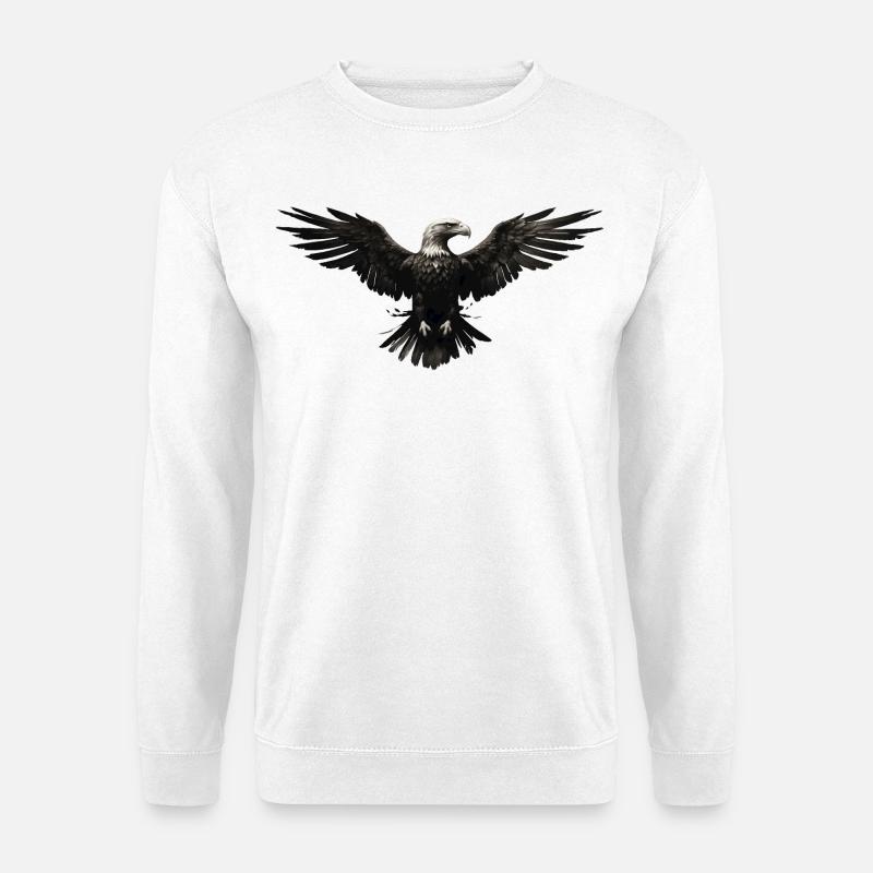 Adler - Unisex Pullover - Weiß