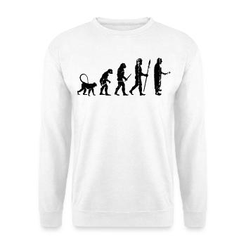 Fleischer Evolution - Unisex Sweatshirt - white - Front