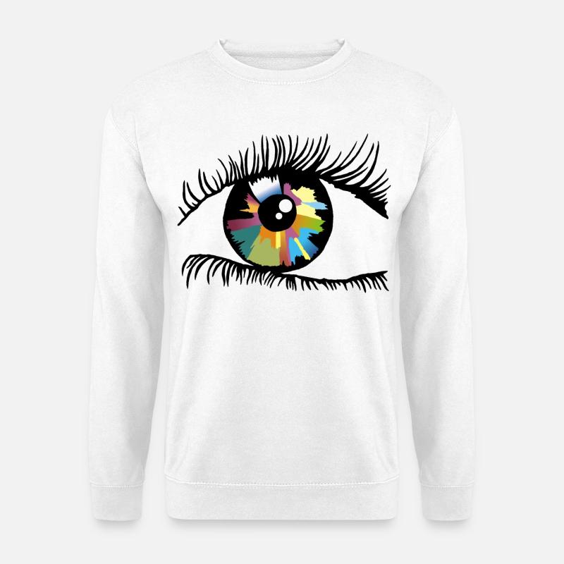 Iris - Unisex Sweatshirt - white