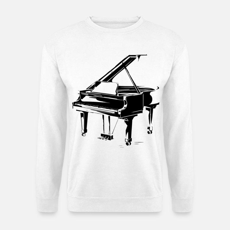 Wing Drawing - Unisex Sweatshirt - white