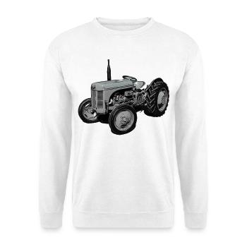 Old Fergie TE20 Tractor - Unisex Sweatshirt - white - Front