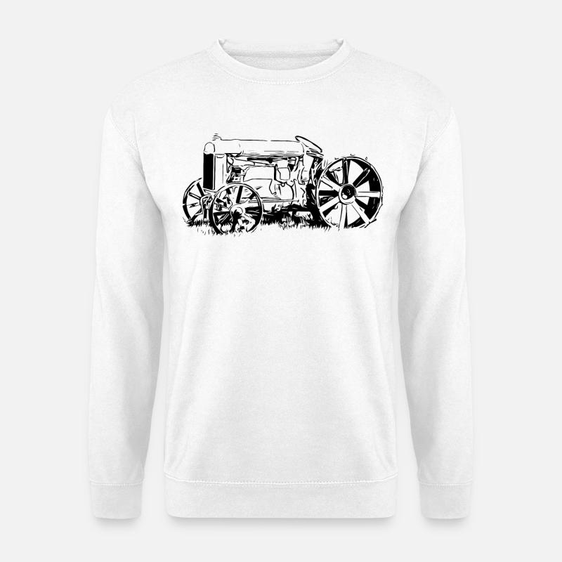 Traktor Model F - Unisex Pullover - Weiß